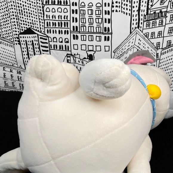 Vintage Disney Pocahontas PERCY The Pug Dog 12" Plush Stuffed Animal Toy White - Picture 13 of 16